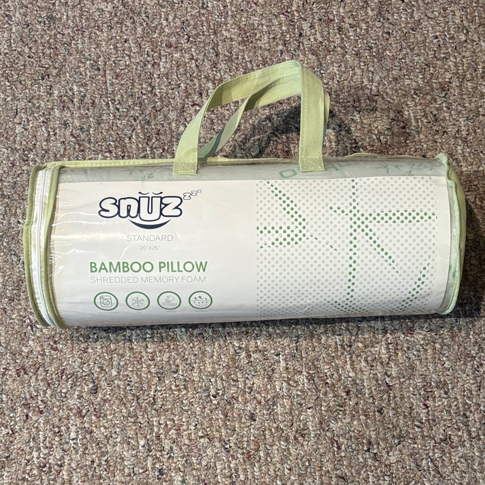 Bamboo Pillow - Green